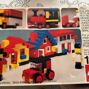 Lego Classic Building Set in Red, Blue, Yellow, Black, White